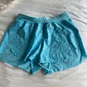 Lululemon fast and free high rise shorts
